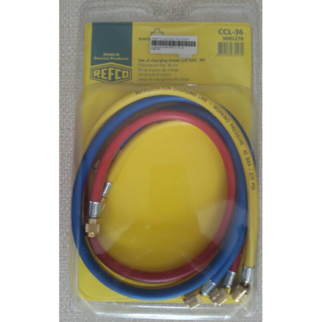 Selang Manifold / Charging Hose Refco R22 R134a R04a