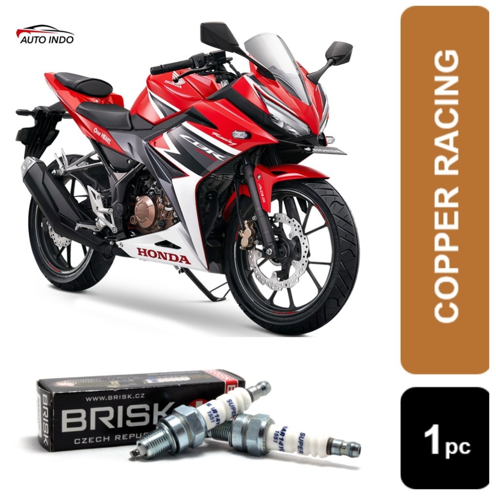  Busi  Motor  Honda  CBR150 Busi  Brisk Copper Racing AR12C 