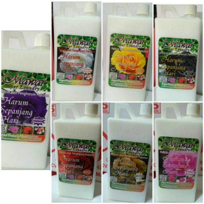 SALE (MSL) MAWAR SUPER LAUNDRY PEWANGI SETRIKA PAKAIAN JEMURAN BAJU