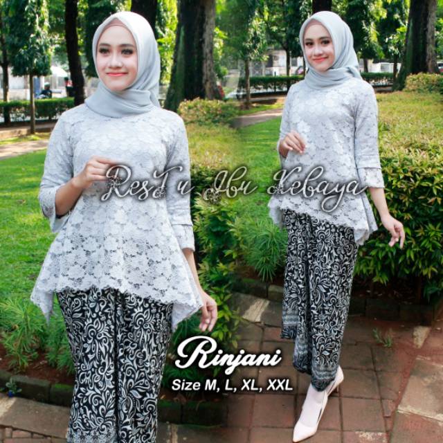 Setelan kebaya brokat / kebaya rinjani / kebaya murah / kebaya brokat murah