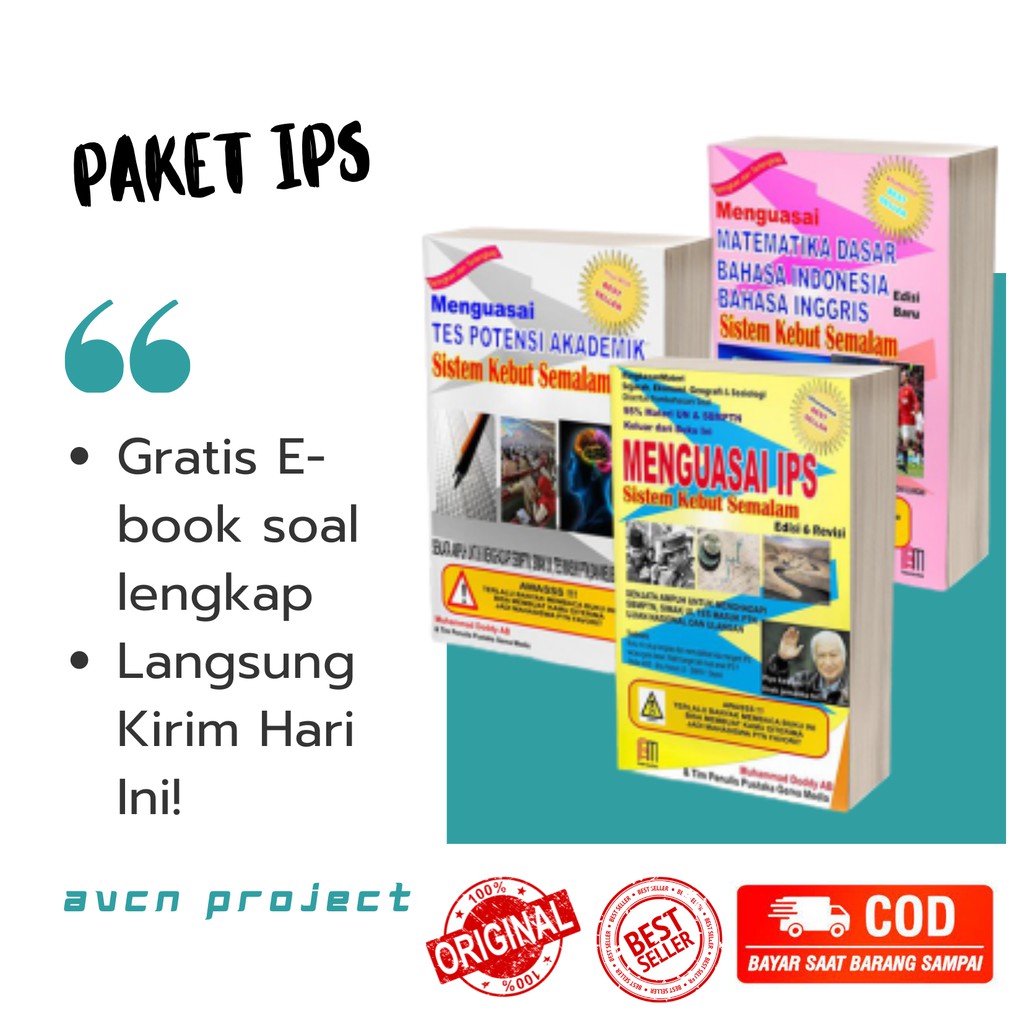 PAKET SKS SOSHUM/ BUKU SBMPTN SOSHUM/ BUKU SOSHUM