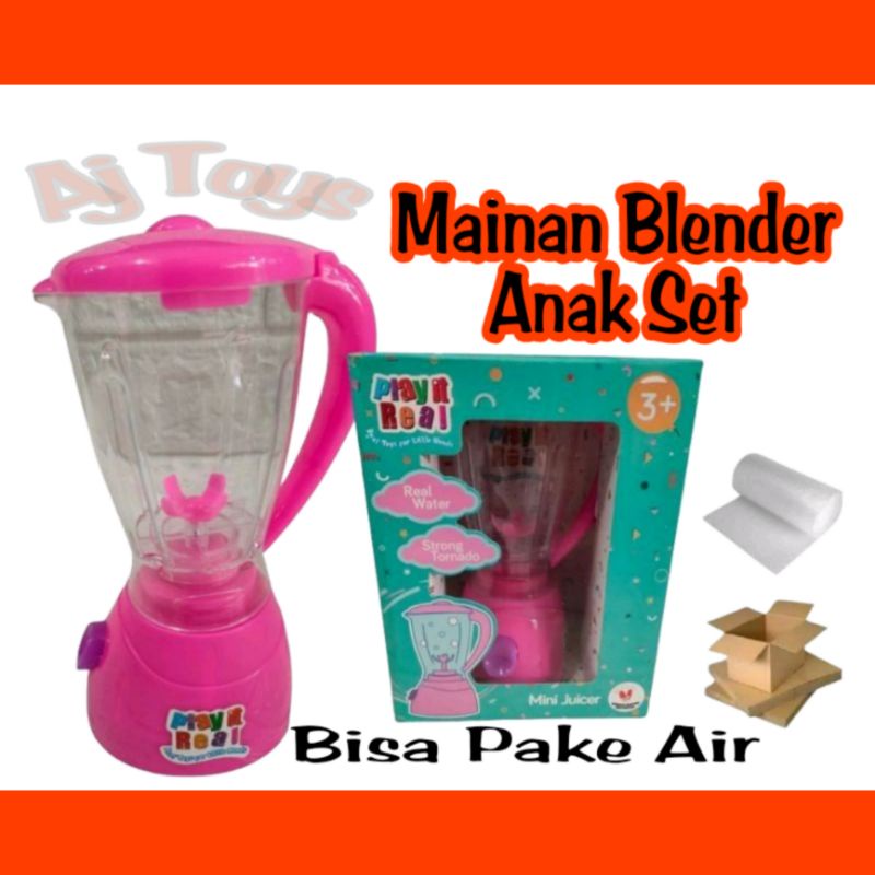 Mainan Blender Anak Set Perempuan Nyala Bisa Pakai Air Mainan Belender Anak RKC10003-1