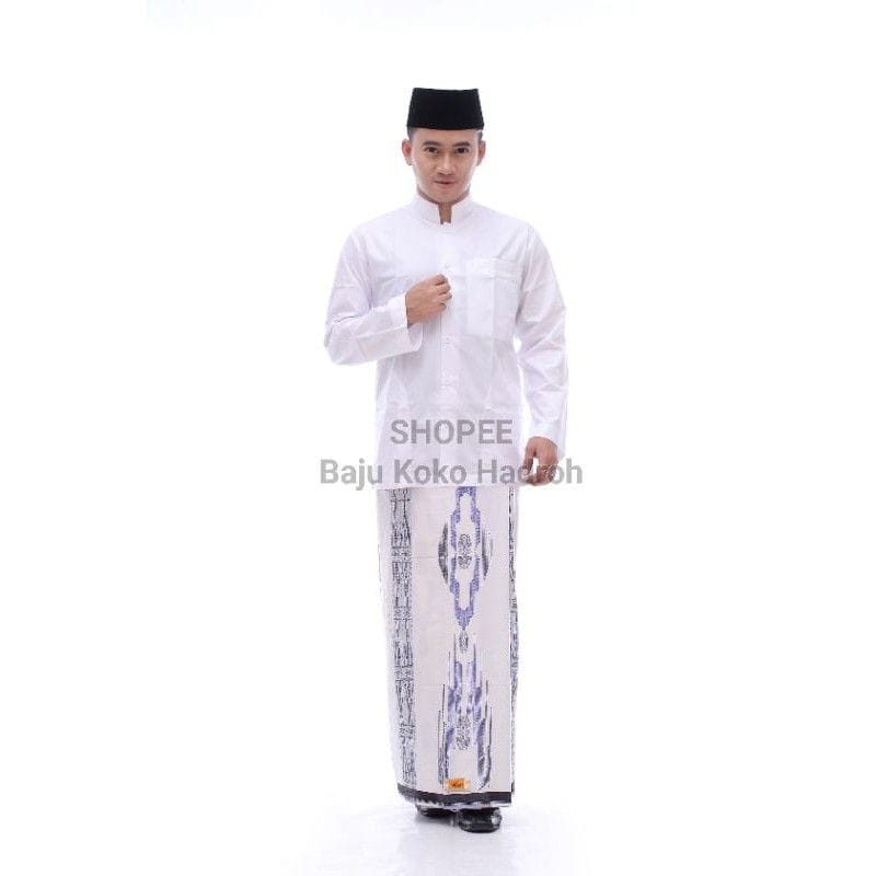 Baju Koko Ammu Original Putih Polos