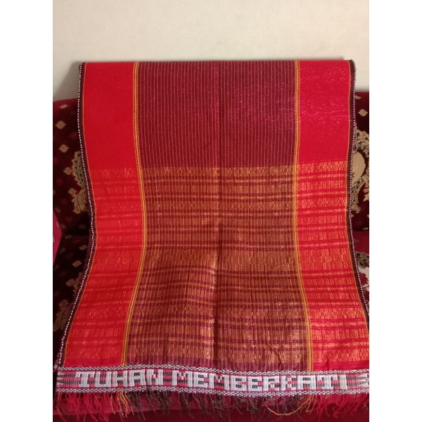 Ulos Ragihotang // Ulos Pengantin Emas Sirat Jumbo