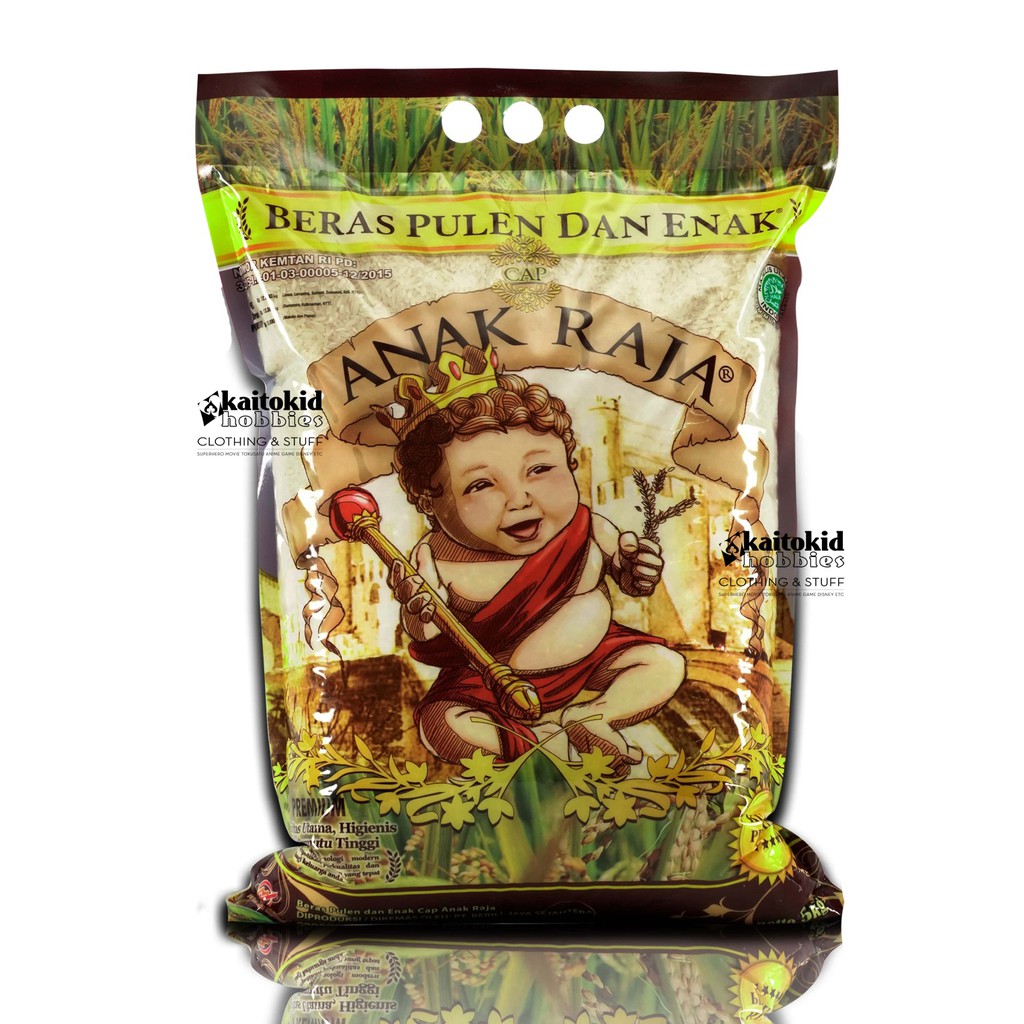 

Beras ANAK RAJA Pulen Enak 5 Kg beras premium wangi pulen