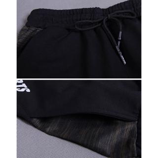  Celana  Panjang  Olahraga Pria  Casual Slim Fit Bahan Katun 