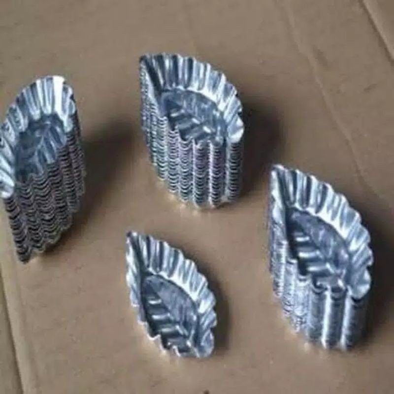 40pcs cetakan kue nastar.kue satu.kue kacang motif daun