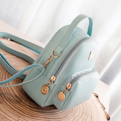 Tas Ransel Mini Wanita Import Mini Backpack Import Multifungsi Bahan Kulit PU untuk Wanita Tas