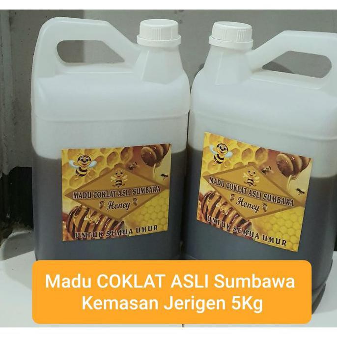 

Madu Asli Sumbawa Kemasan Jerigen 5Kg - Cokelat Heraproject456