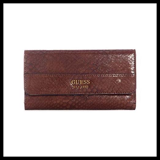 Dompet Wanita Guess Original / Katey Snake Multi Clutch - Dompet Guess