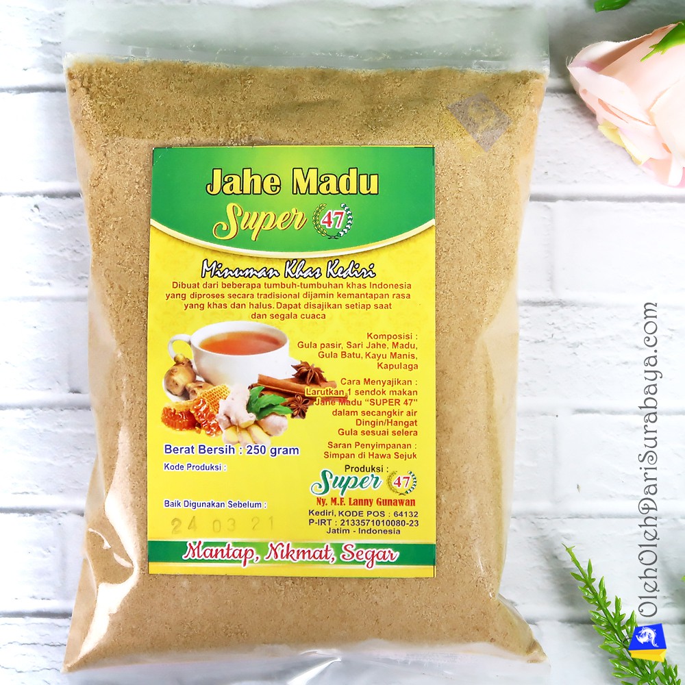 

Jahe Madu (minuman bubuk) SUPER 47