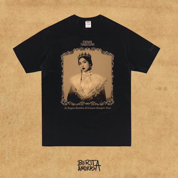 T-Shirt Isyana Sarasvati - "Isyana Sarasvati Photo (Black)