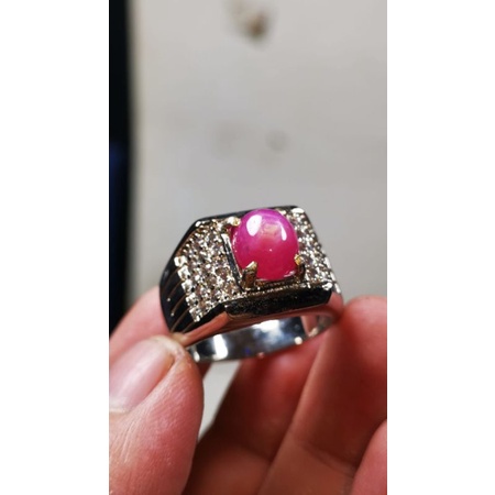 Batu Permata Ruby star burma memo