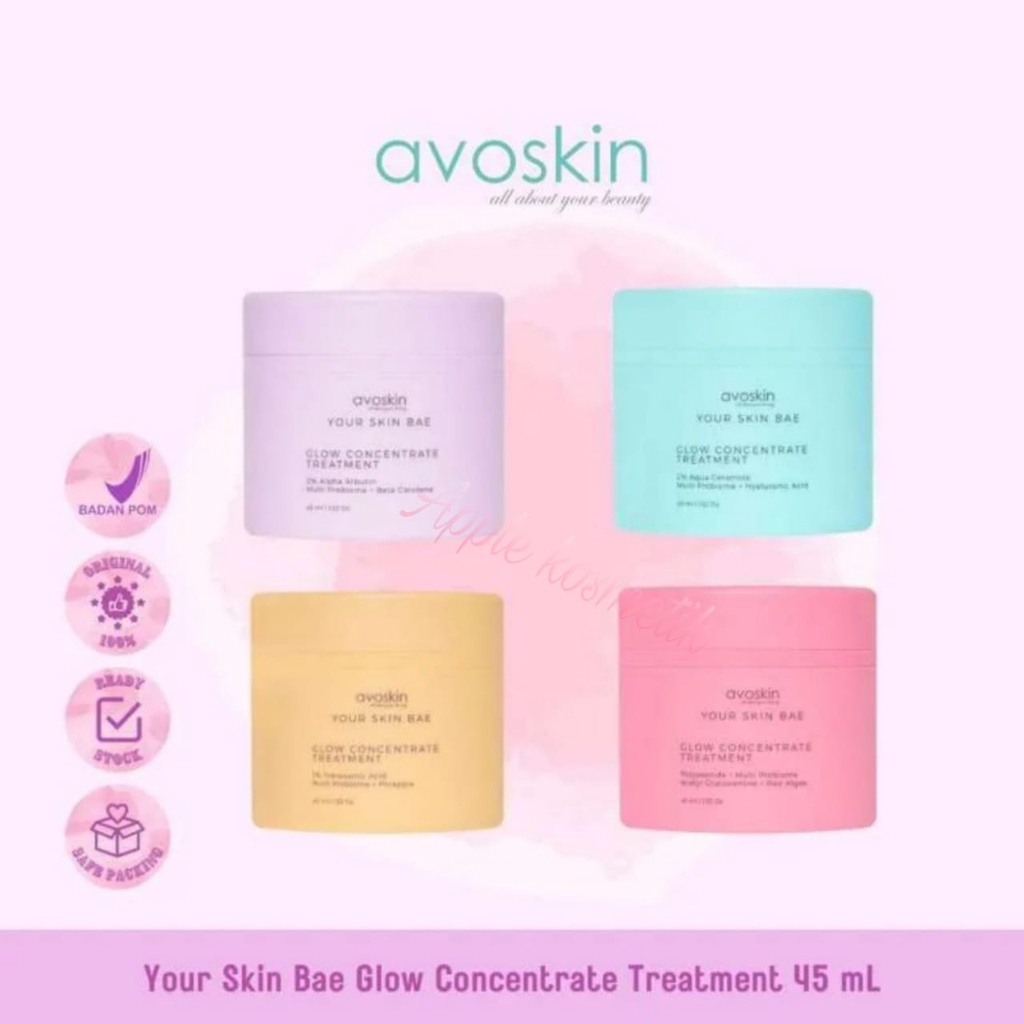 AVOSKIN Your Skin Bae Glow Concentrate Treatment 45ml Original BPOM