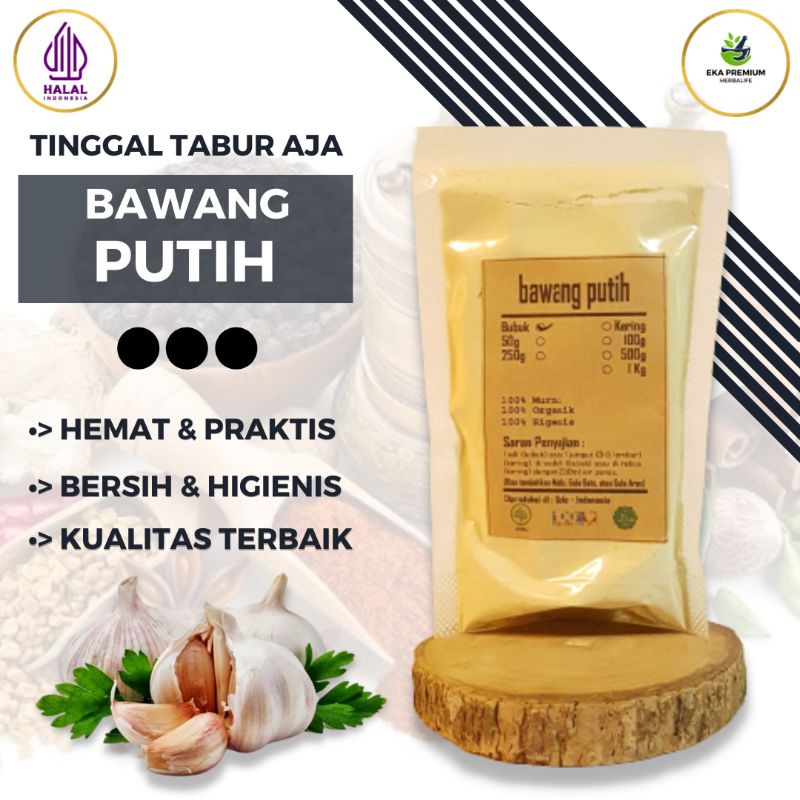 

Serbuk Bawang Putih Garlic Kating Bubuk Bumbu Dapur Masak Halus Murni Rempah Rempah Asli Kemasan Kering Penyedap Rasa Tanpa Pengawet 500 gr