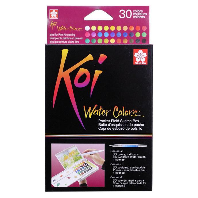 

Silahkan Order] Sakura Koi Watercolors 30 / Water Color / Cat Air 30 Warna