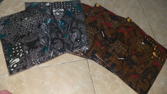 Batik Couple• Baju Batik Couple Amangkurat Abu • Tunik Batik Couple Kemeja Batik • Dress Batik
