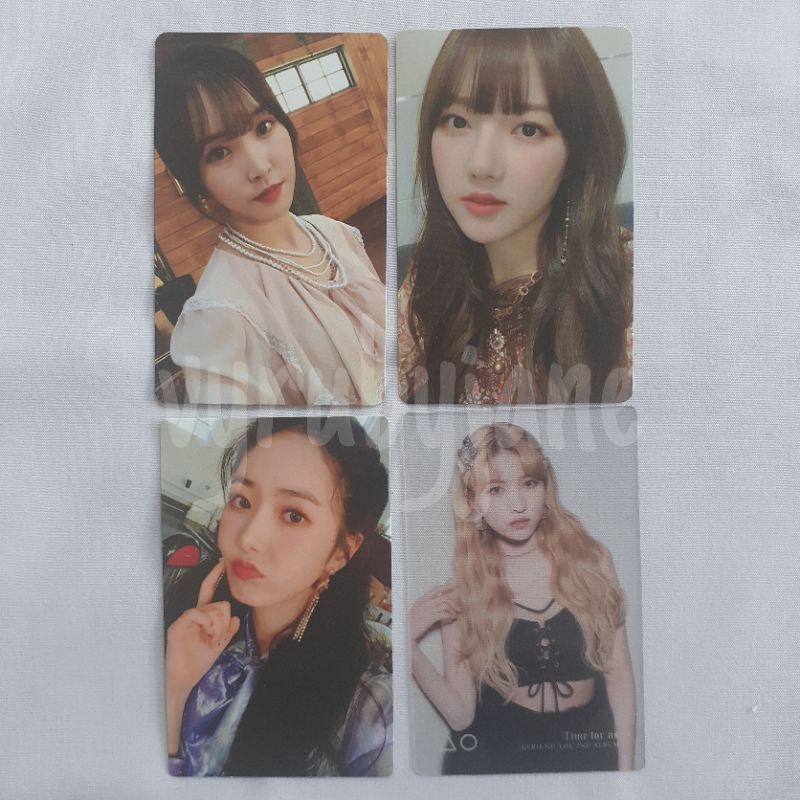 PC PHOTOCARD TIME FOR US TFU LE GFRIEND YERIN YUJU SINB SOWON
