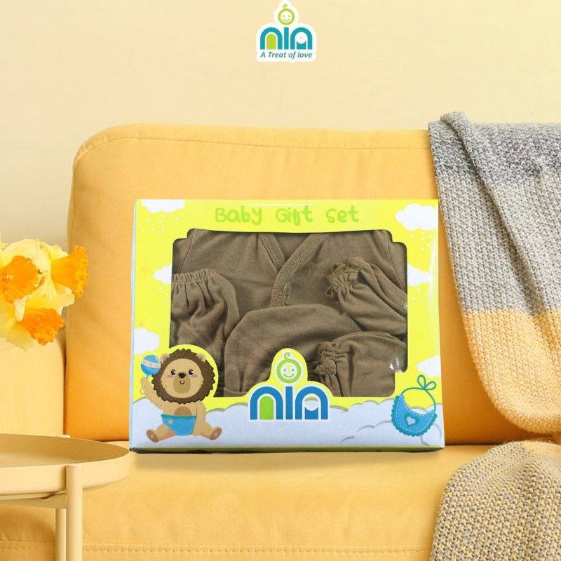 SALE!!! GIFT SET BAJU BAYI NIA-PAKET KADO BAYI-1 SET PAKET BAJU BAYI NIA