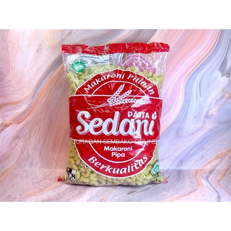 (JSO) SEDANI MAKARONI Pipa 1kg / pasta / macaroni pipa