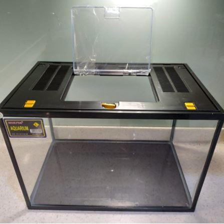 Aquarium Nikita L + tutup / aquarium reptil / aquarium ikan / aquarium