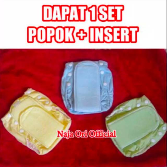 1 Set Pempers Kain | Pempers Kain Bayi | Popok Bayi Kain