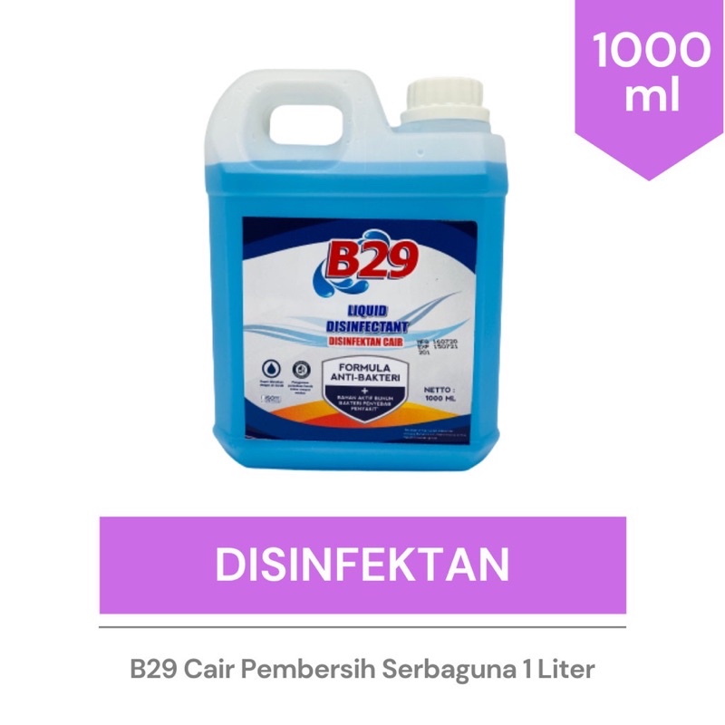 B29 Liquid Disinfectant Jerigen 1000Ml