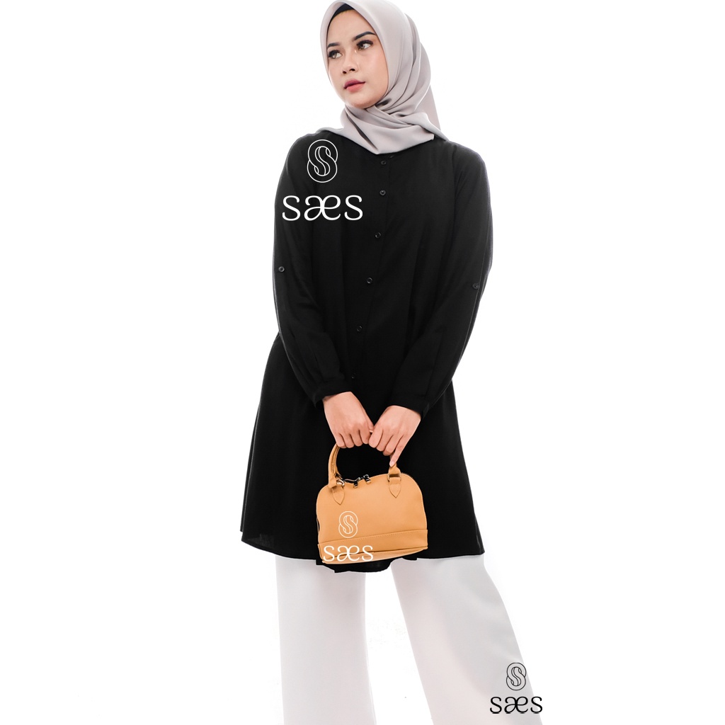 Sling bag Pansy alma mini saes Tas selempang mini Hitam Murah saes store 001