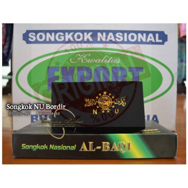 Songkok Nu bordir emas