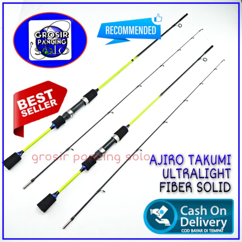 JORAN pancing ul Ultralight Ajiro Takumi 165 180 cm Fiber solid casting