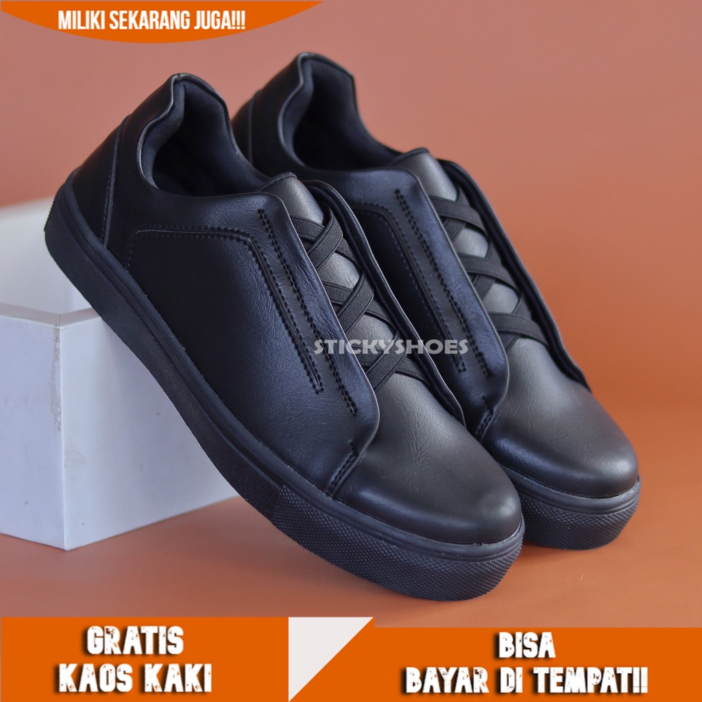 WALKER - Sepatu Slop Sneaker Pria Sepatu Sneaker Slop Original