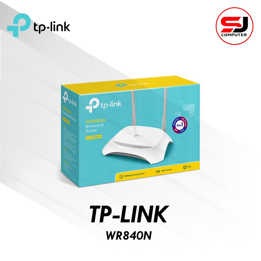 TPLink TL-WR840N Wifi Router 300mbps Original