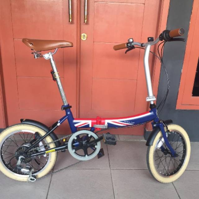 Sepeda Lipat London  Taxi  Folding Bike  16  SOLD Shopee 