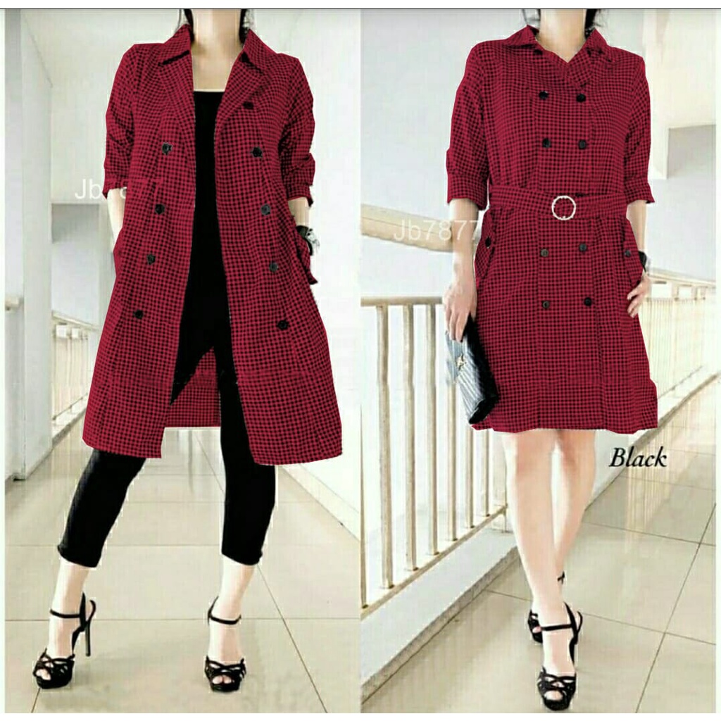 FWG - BLAZER VELYN BC / BLAZER WANITA / BLAZER KOTAK / BLAZER / BAJU WANITA / ATASAN