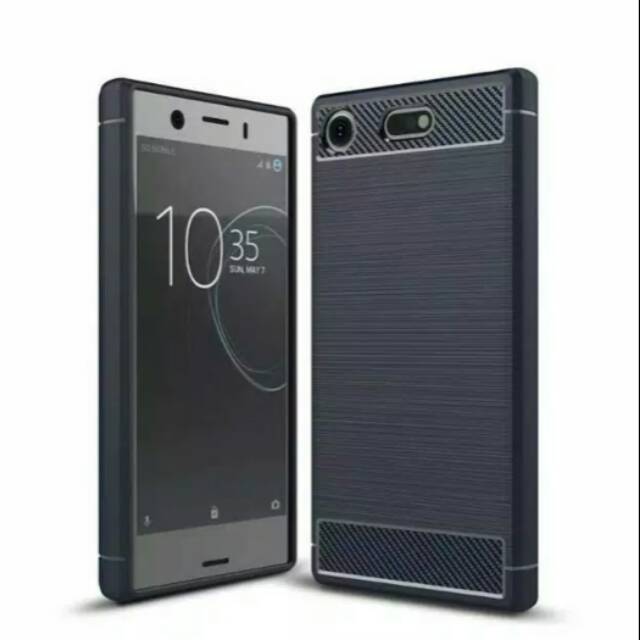 Softcase silikon carbon sony xz1 compact xz1 mini docomo & global