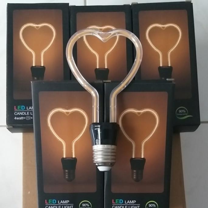 best seller] lampu filamen led 4 watt dekorasi / hias/cafe surabaya