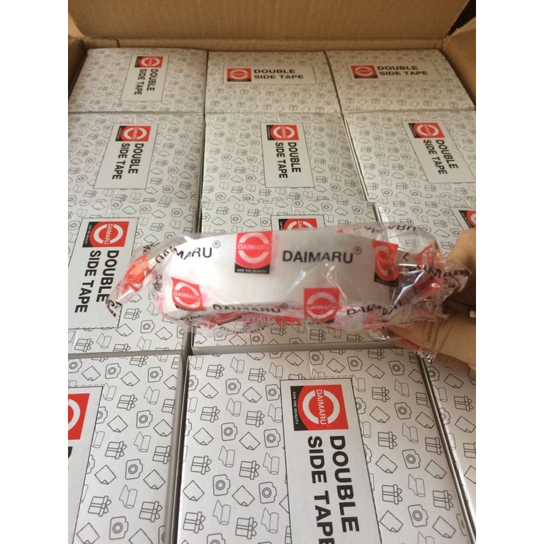 

Double Tape DAIMARU 24mm 12yard/Dabel/Doubel Tape/Double Sided 1 inc