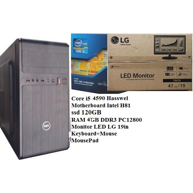 PC Core i5 4590 Intel Haswell