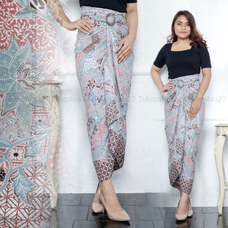 Rok Remple Batik VOL. 3 Bawahan Kebaya Rok REMPEL Instan by tokozahra27