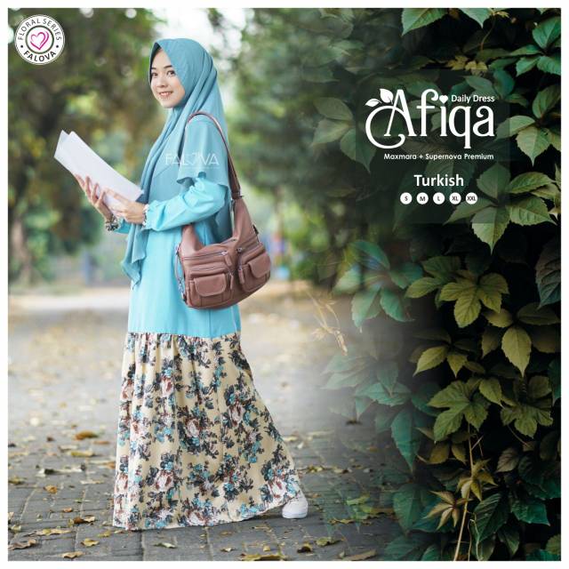 Gamis Falova Afiqa Turkish