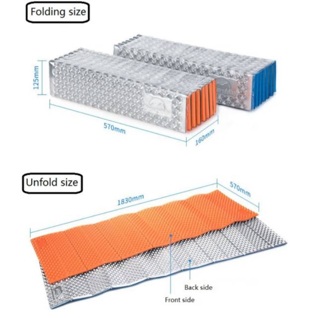 Matras Kotak LIPAT Alumunium Naturehike