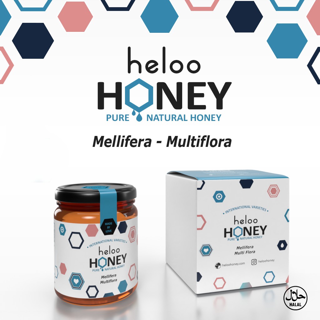 

Heloo Honey Madu MurniMulti Flora 300g
