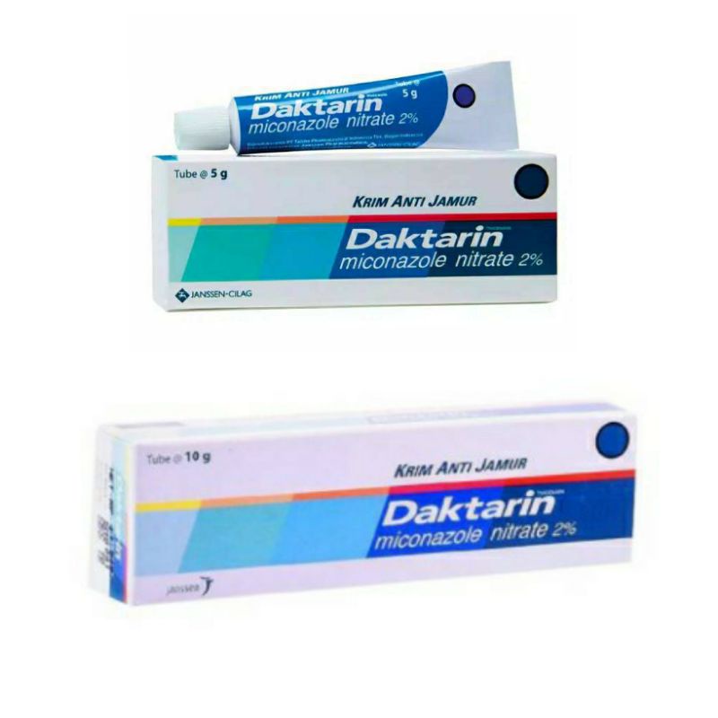 DAKTARIN CREAM 5gr &amp; 10gr Krim Anti Jamur