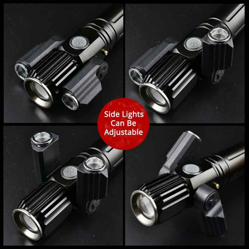 [100%ORIGINAL] SENTER LED TELESCOPIC ZOOM CREE 15000 LUMENS - TAFFLED