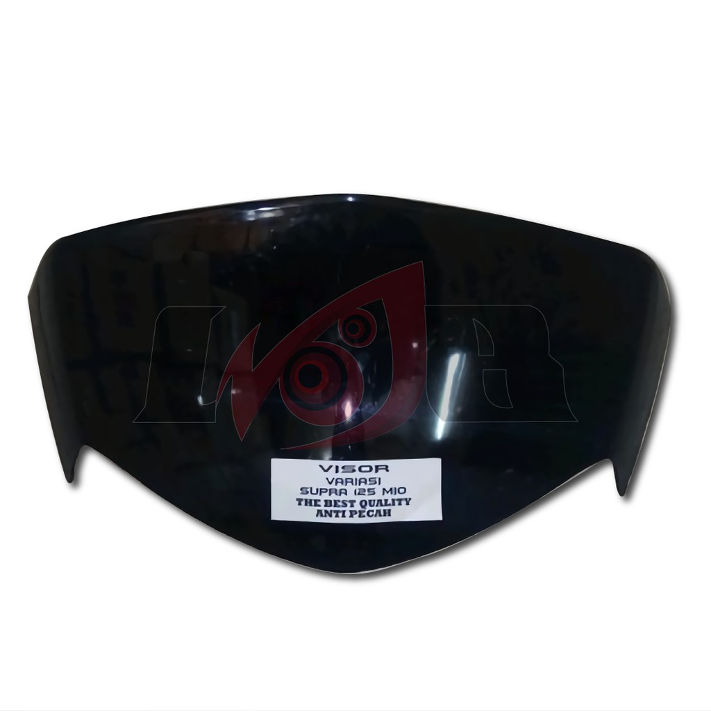 Visor Windshield Supra X Mio Sporty Smoke Akrilik Kaca Pelindung Variasi