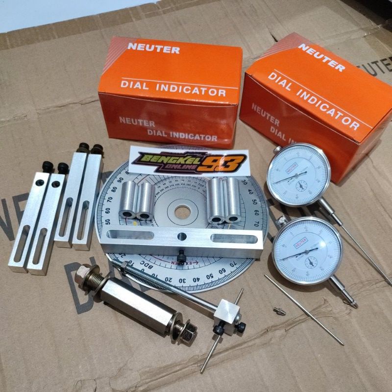 busur derajat busur set dial set dial indikator noken as