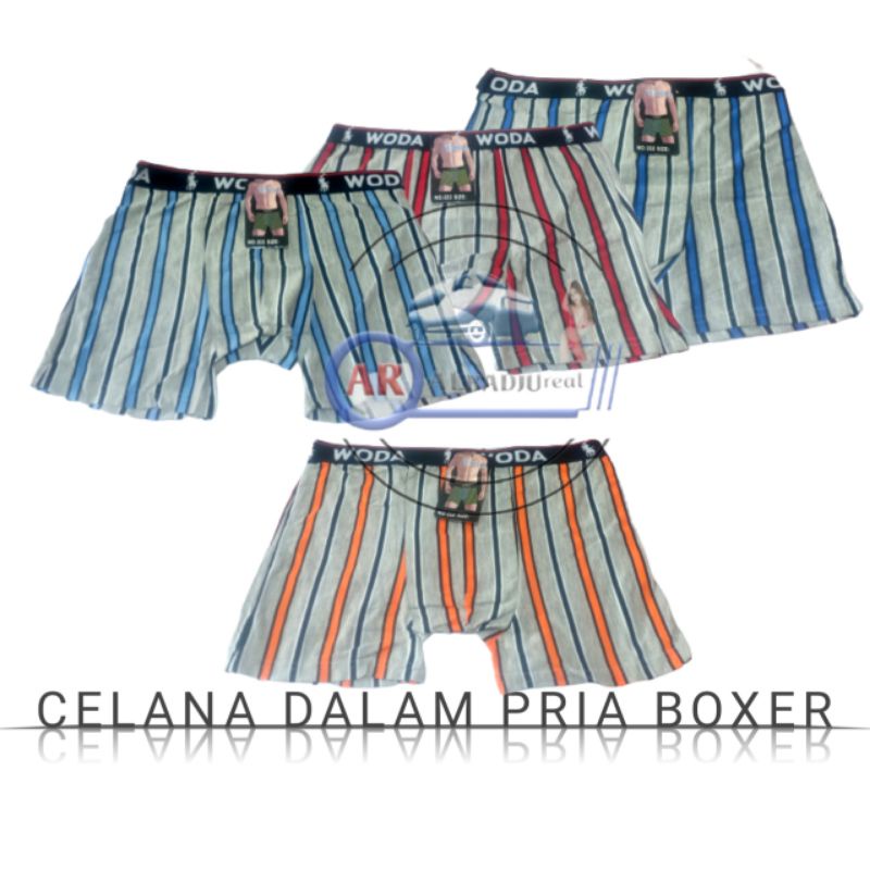 SEMPAK BOXER CELANA DALAM PRIA BOXER KATUN WODA FEMA