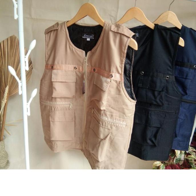 ► Rompi| Rompi Lapangan | Rompi Relawan | Rompi Multifungsi | Rompi Motor Laki-laki Pelindung Dada| 