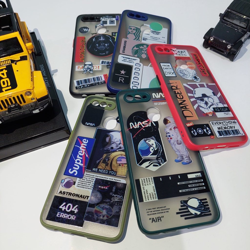 My Choice Case Motif Nasa Starbucks Starwars Vivo Y15s X60 Realme 6 7 8 Pro 6pro 7pro 8pro Casing Do