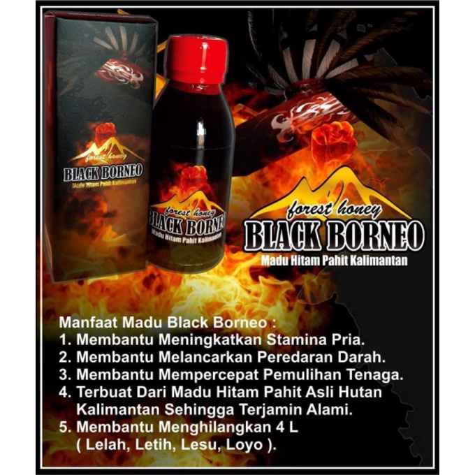 

Black Borneo" Madu Hitam Pahit Kalimantan